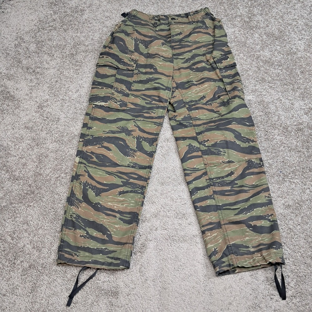 Rothco Military Tiger Stripe Camo Cargo Pants Mens Small Regular